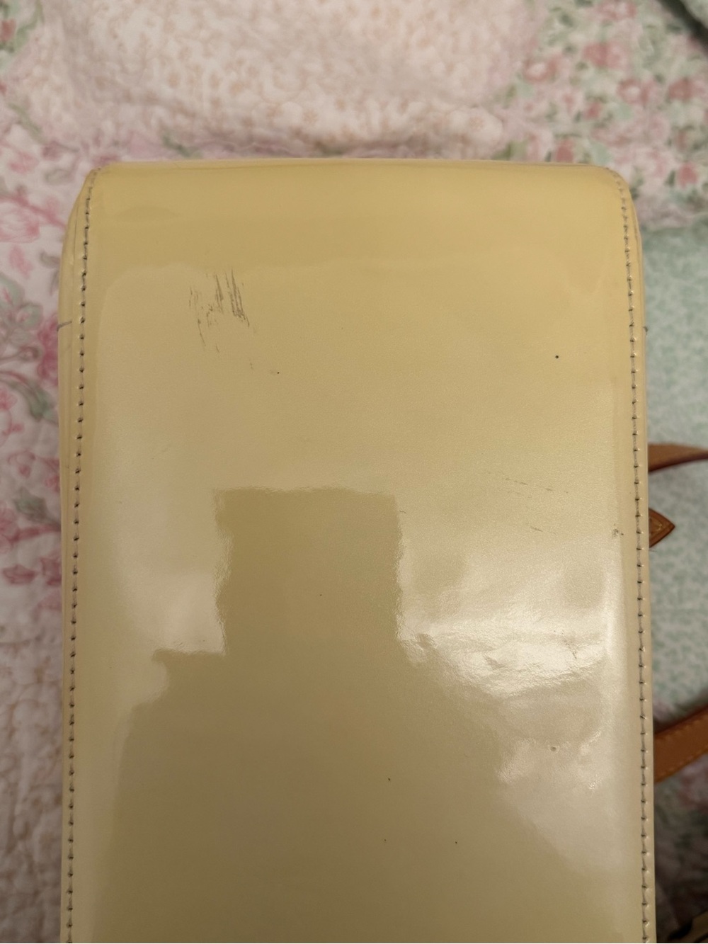 Louis Vuitton Rosewood PM Baby Yellow Vernis Leather - Picture 8 of 10